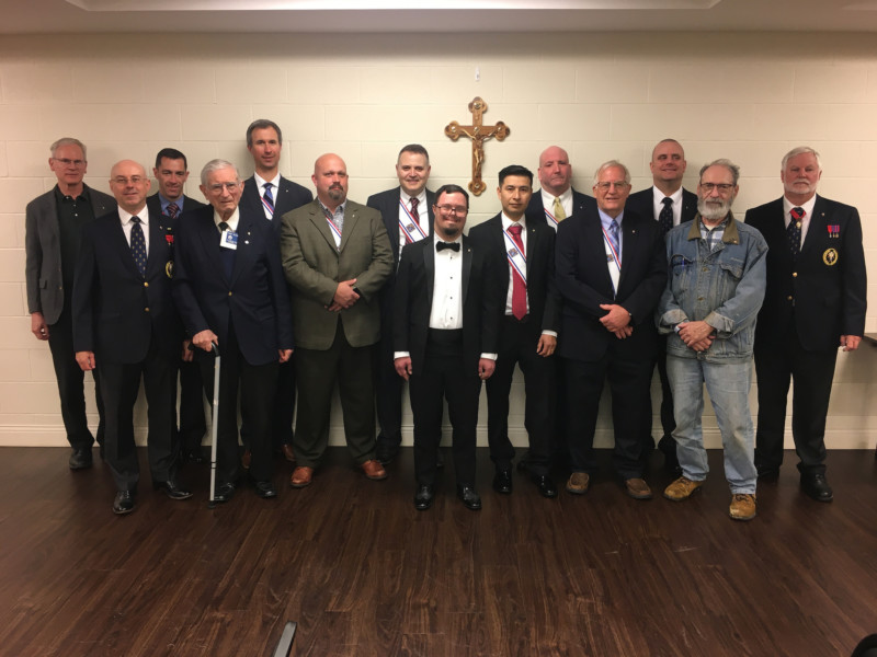 Knights Exemplified in the 4th Degree for new Assembly